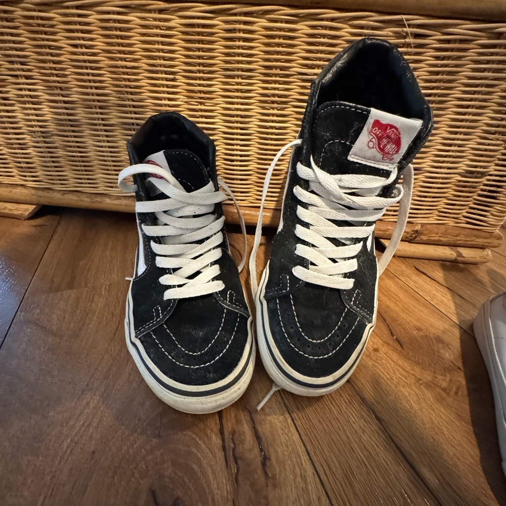 Vans Black and White High-Tops